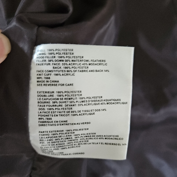 Michael Kors Down Parka Medium - Picture 3 of 4